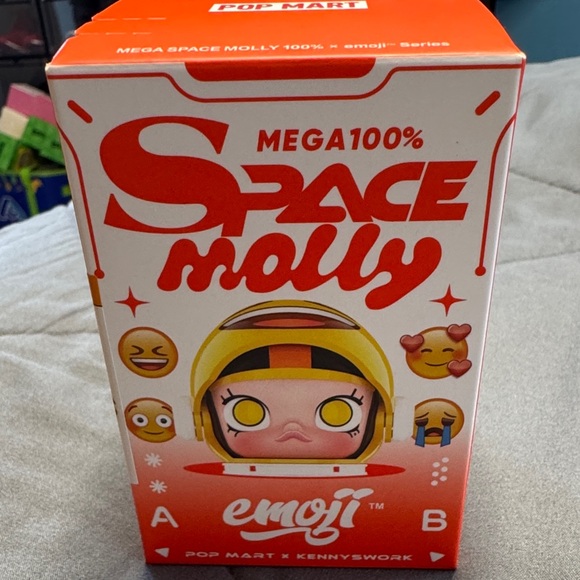 POP MART Other - Mega Space Molly Emoji Series by Pop Mart